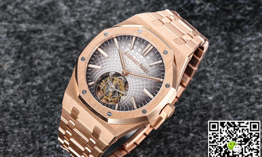 Audemars Piguet Royal Oak Tourbillon 26530OR.OO.1220OR.01 R8 Factory 1:1 Best Edition Replica Watch Titanium Case